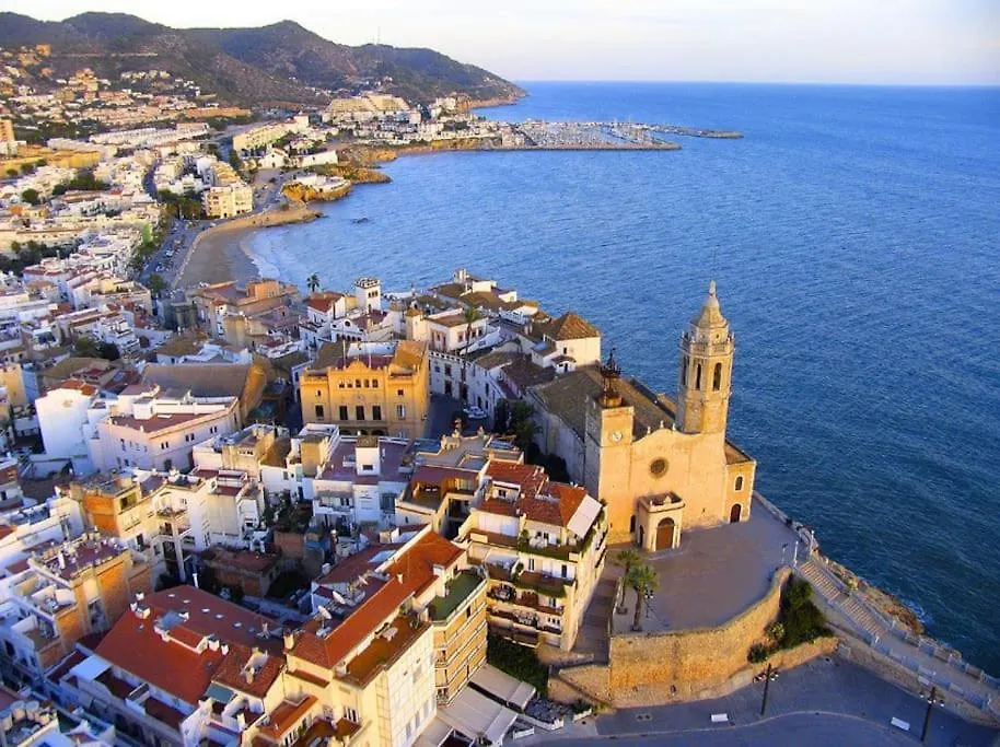 Marina Beach Aiguadolc Sitges Spain